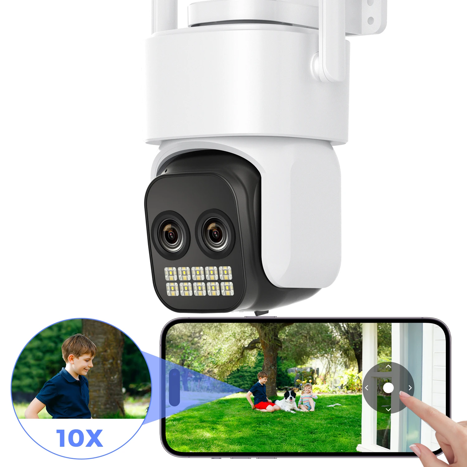 camara-ip-ptz-de-doble-lente-con-zoom-hibrido-4k-10x-8mp-36-12mm-wifi-deteccion-humana-besder-audio-seguridad-video-vigilancia