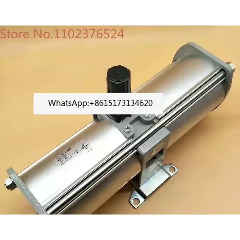 2x Pneumatic Air Booster Pump Cylinder VBA40A-04/GN Pressure Intensifier Valve for Industrial Automation Systems