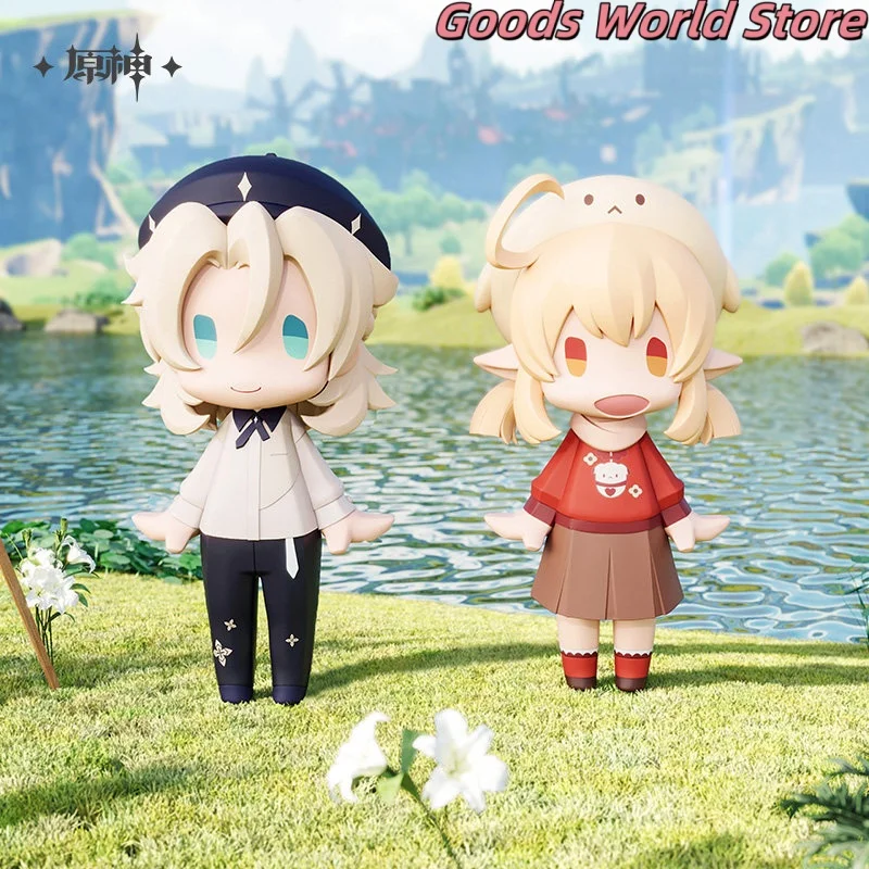 

Original HELLO! GOOD SMILE Q-version figurine Albedo Klee model ornament Official Merch Genshin Impact Cosplay Costume Gift