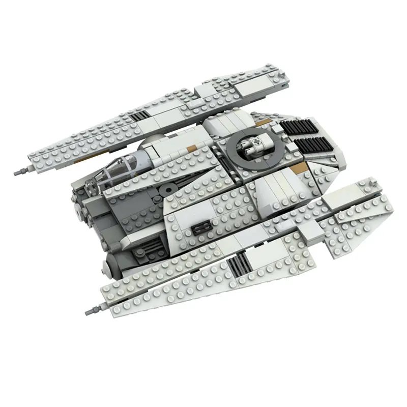 729 pezzi MOC- 215391   MOC Building Block Fondor Haulcraft Modello Fantascienza Veicolo spaziale Tecnologia Mattoni assemblati fai-da-te
