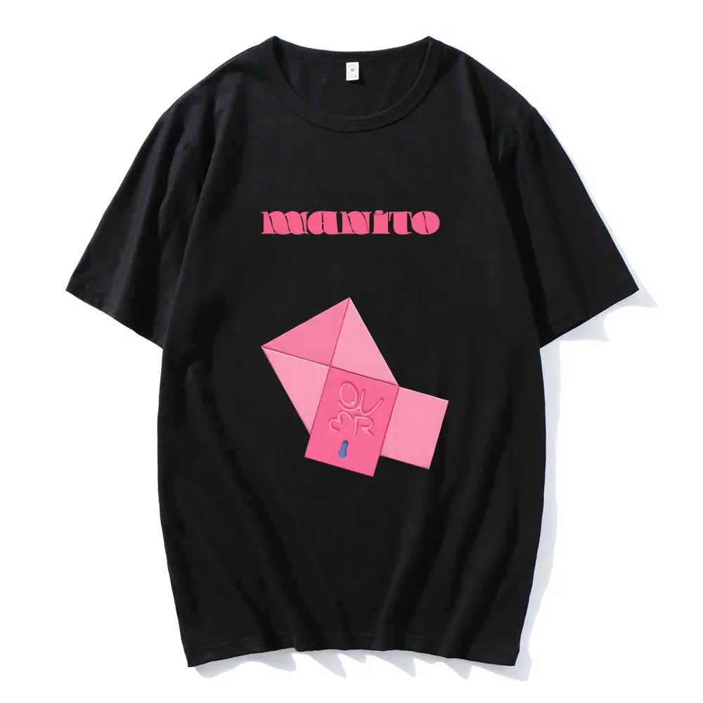 

QWER Kpop Band T-shirts Summer High Quality Soft Tee-shirt Short Sleeve Casual Cotton Tshirts Harajuku Graphic Print Tees Tops