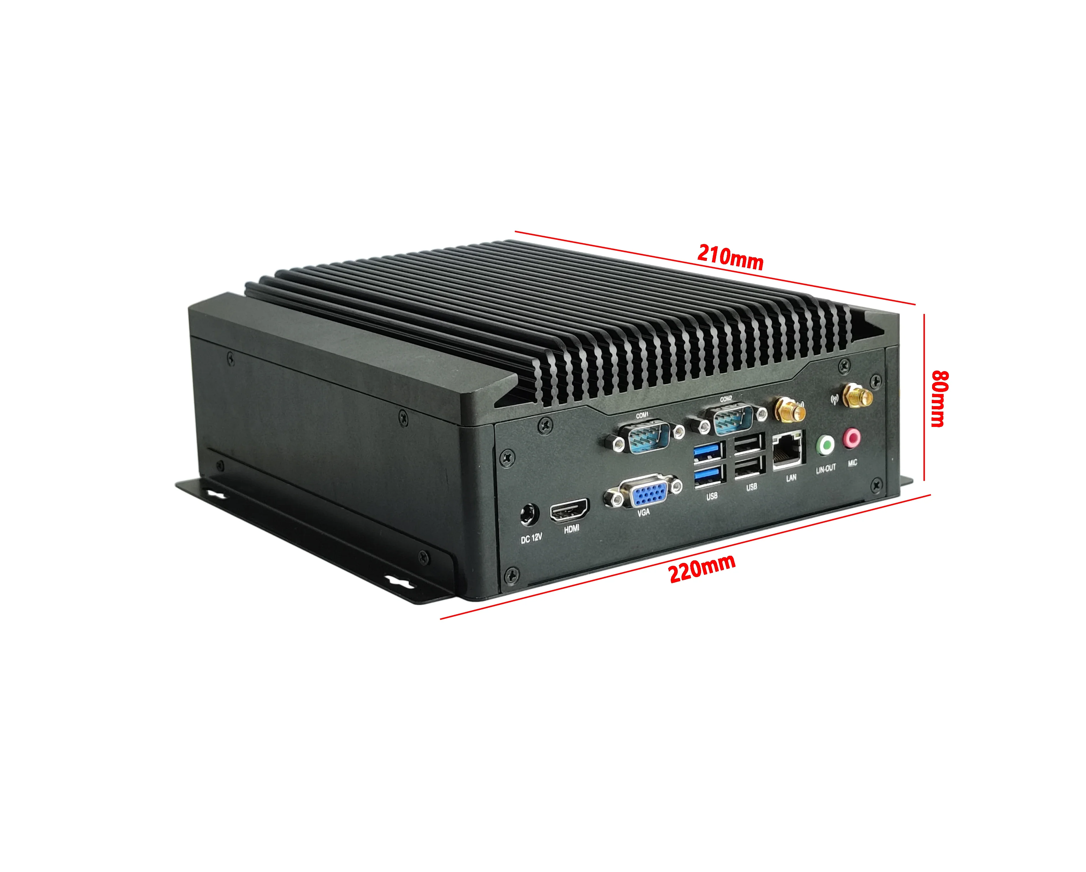 ELSKY Alder Lake High Performance 13th Generation Processor Fanless Mini-itx Motherboard DP LVDS/EDP RS232/RS485 Computer Pc