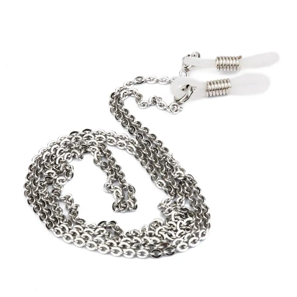 

Glasses Necklace Stainless Steel Strand DIY Jewelry, Glasses