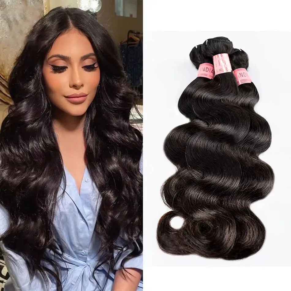 

Бразильские пучки волос с объемной волной, натуральный цвет, 100% плетение человеческих волос 1/3/4, предложения, необработанные наращивания Remy для женщин