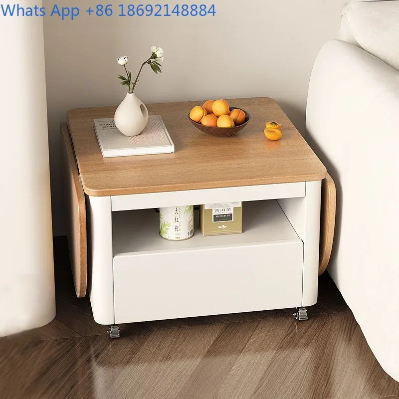 

Журнальный столик с регулируемой высотой, трансформируемый обеденный стол, многофункциональный складной выдвижной обеденный стол для небольшой квартиры