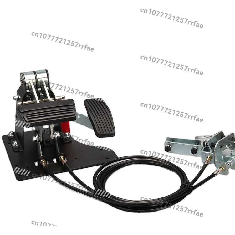 

Passenger brake clutch and accelerator