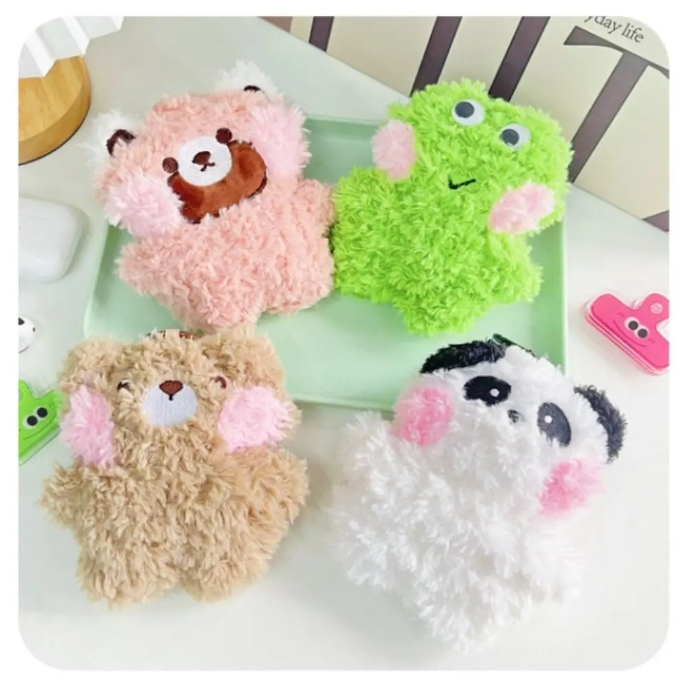 Photo Frame Plush Photo Card Holder Case Fluffy Soft Photo Display Pendant Hanger Card Sleeve Protective Case