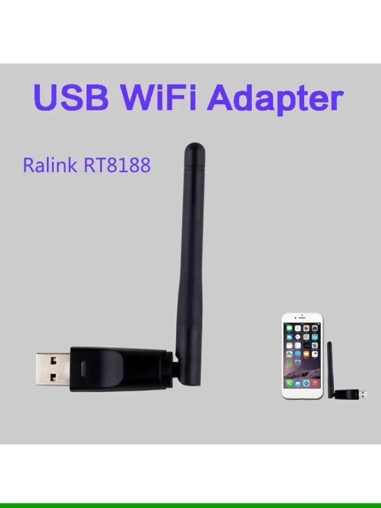 U55C Wireless USB Card Wifi Adapter 150Mbps for PC Laptop 2.4Ghz