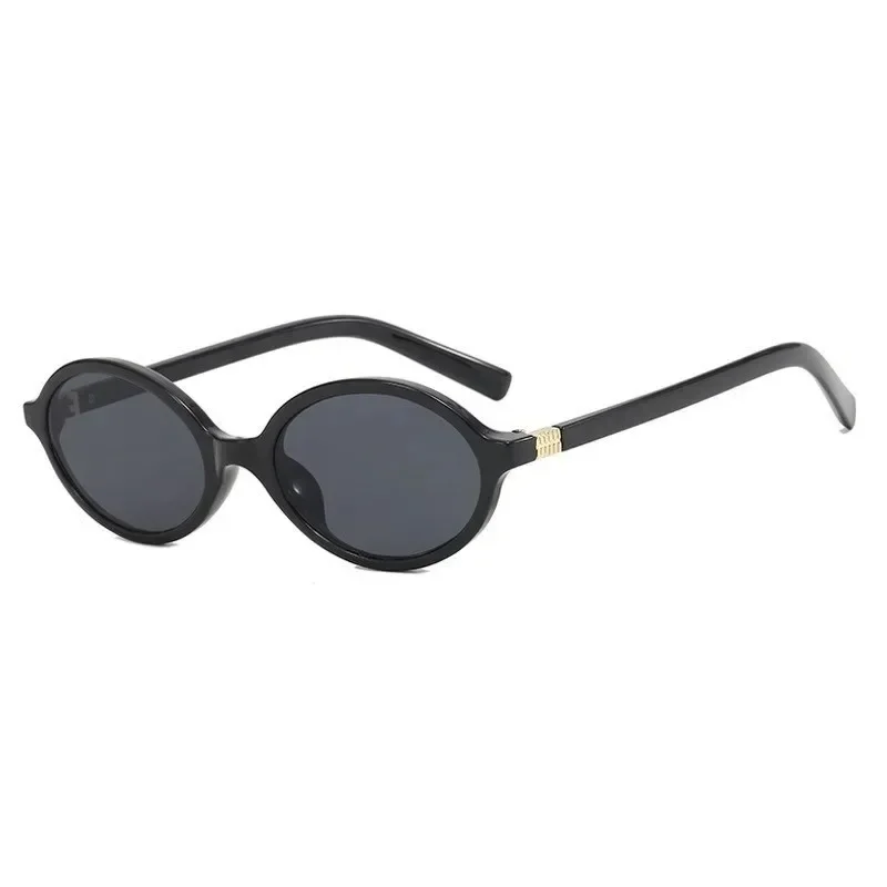 

Sexy Small Oval Leopard Sunglasses Women Lovely Ins No Makeup Plain Glasses Frame Eyewear Cute Decorative Computer Glasses