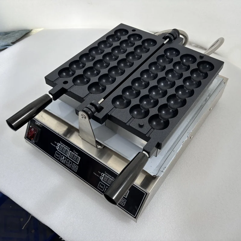 سيخ كهربائي آلة الوافل السكر القرع الكرة المعجنات نسخة اللمس الكرة شكل آلة صنع الوافل #5