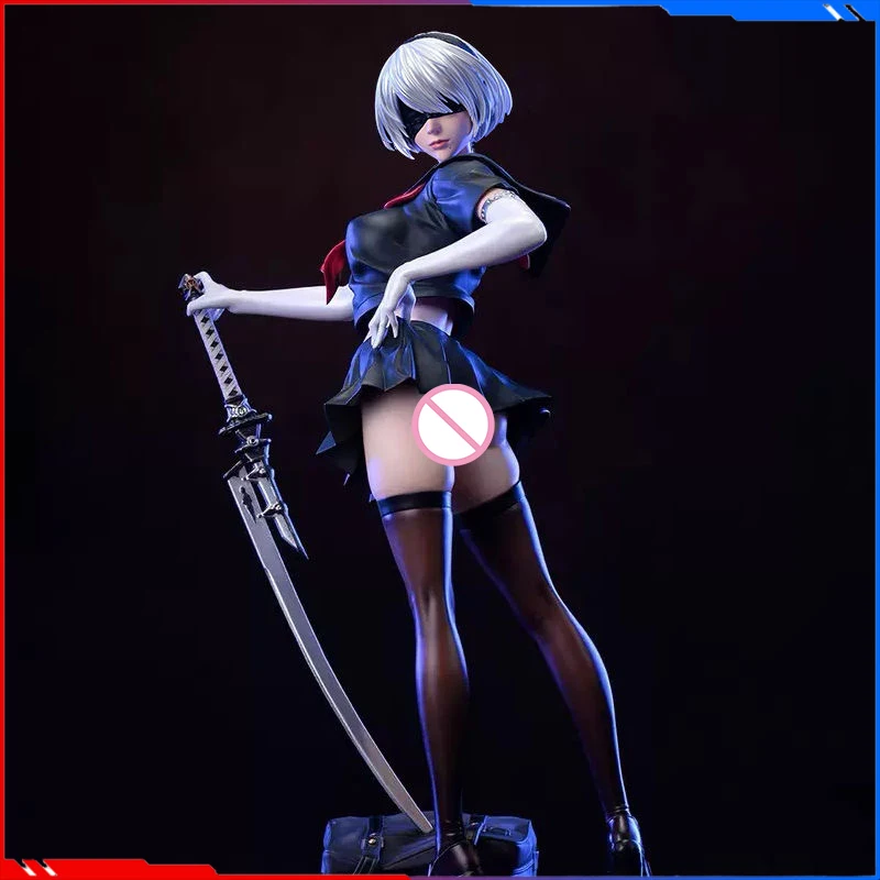 

NieR:Automata Anime Figure YoRHa No. 2 Type B Action Figure 30cm Sexy Adult Toys Gentleman Room Decoration Birthday Gift