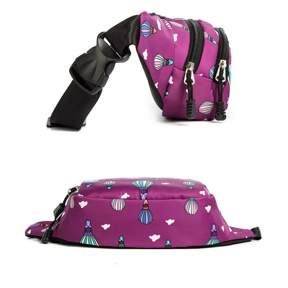 Waterproof Waist Bag Fashion Large Capacity Multifunctional Waist Packs Oxford Flower Travel Bags