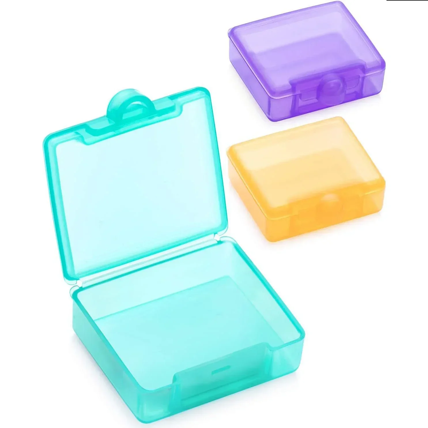 3 Pcs Portable Small Pill Box Daily Mini Pill Organizer Travel Pocket Carry With You Portable Medicine Storage Box