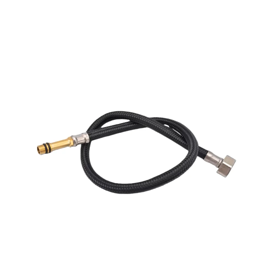 MTTUZK Black Flexible Connection Hose G1/2'' Standard Interface Hot Cold Tap Water Supply Hose Faucet Water Weaved Plumbing Hose