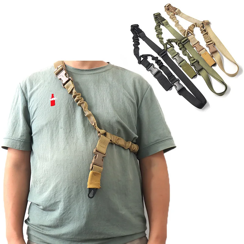 Hunting Gun Sling Rope Double Point Quick Release Shoulder Belt Adjustable Strap For Hunting Shoot Rifle M4 AR AK Rope