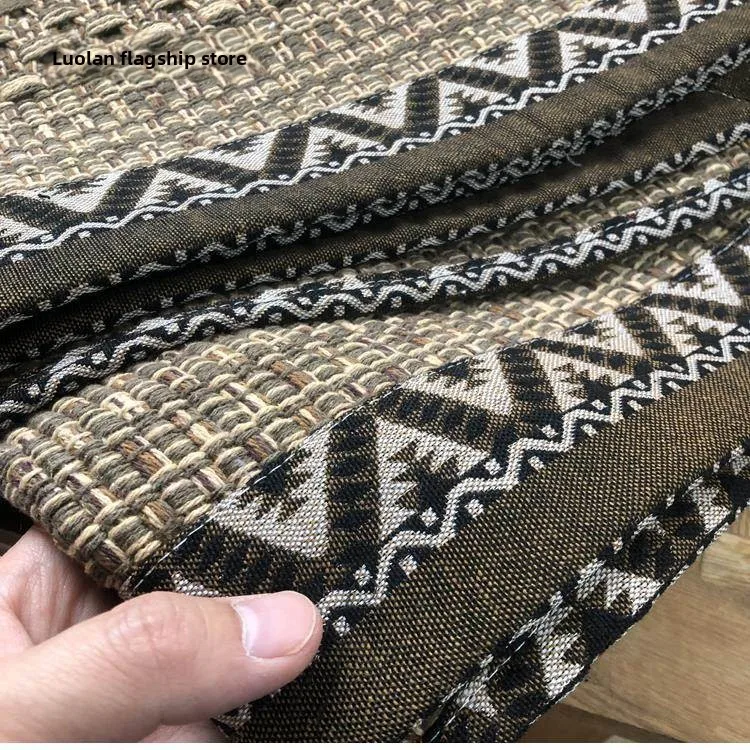 

Чехол для дивана в скандинавском стиле из хлопка и льна, цельный комплект, утолщенная льняная ткань, пылезащитный чехол на все сезоны