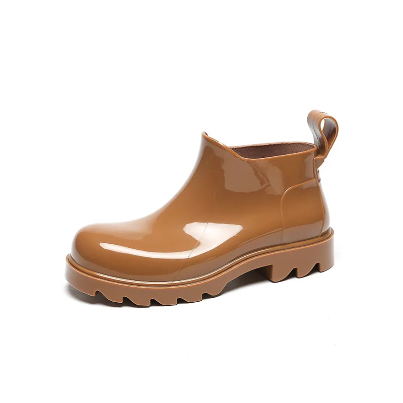 Botas antiderrapantes para mulheres, sapatos de chuva impermeáveis, galochas femininas, sapatos de cozinha femininos, bota de borracha, rainshoes de jardim, 2024