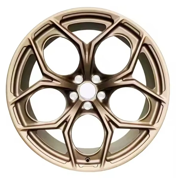 

Кованые легкосплавные диски 5x114.3 5x120 для Porsche Panamera, Audi, Alfa Romeo, 18 19 20 21 22 23 24 25 дюймов, легкие, золотые