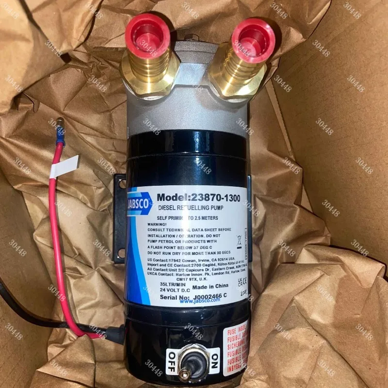 Jabsco Marine Yacht Diesel Fuel Pump Fuel Transfer Pump 23870-1300 / 23870-2300