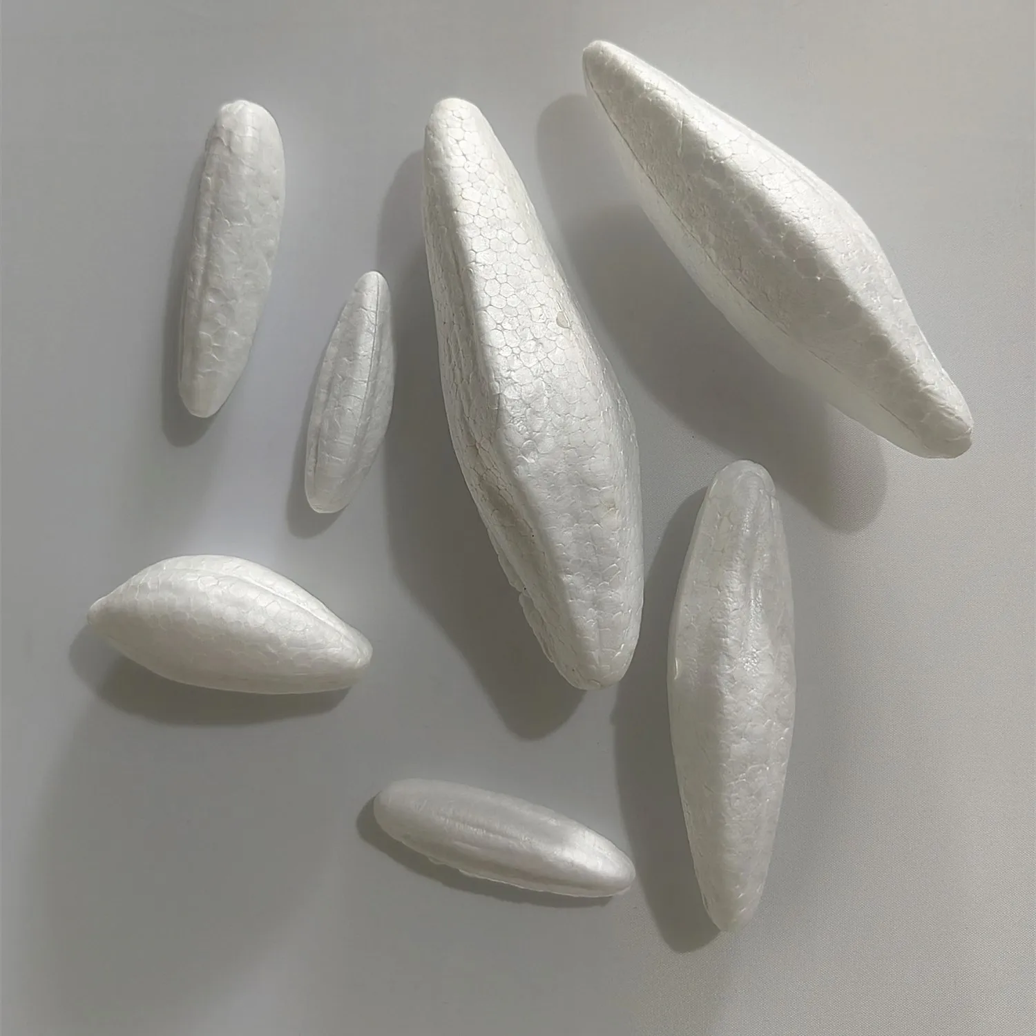 5/6/9/11cm White Polystyrene Styrofoam Foam Lily Buds For Nylon Flower Making Material Supplies Accessory Handmade Craft