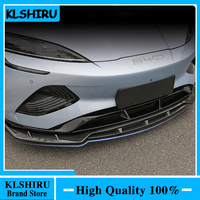 For 2022-2024 BYD Seal EV Bodykit Front Bumper Splitter Lip Chin Spoiler Diffuser Protector Car Black Carbon Exterior Accessorie