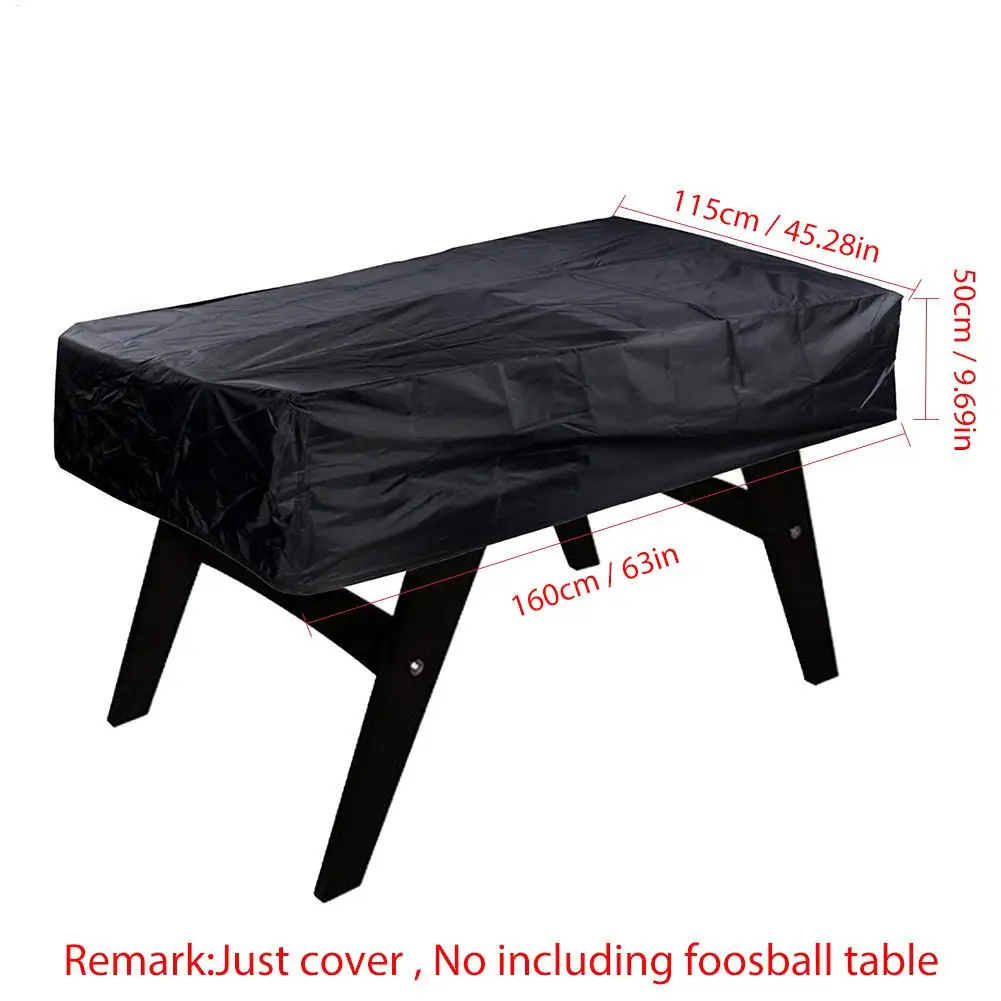 Foosball Table Cover Soccer Table Cover Heavy Duty Waterproof Soccer Cover Dustproof Table Protective Cover Game Room Outdoor