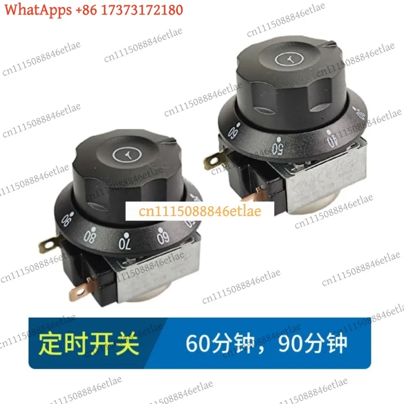 AB01  Mechanical Timer Switch with Bell 60/90 Min for Oven Steamer & Light Wave Stove