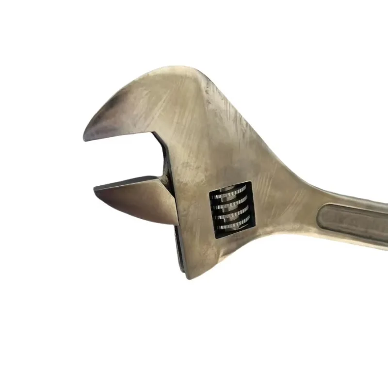 Llave ajustable de titanio de 10 pulgadas, herramientas 100% resistentes a la corrosión no magnéticas, OEM de alta calidad personalizable