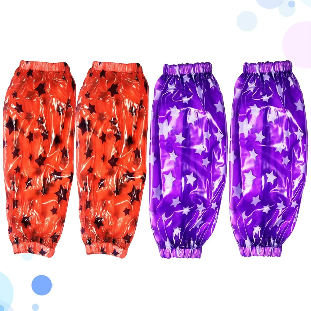 2pcs Waterproof Oversleeve Pvc Oilproof Arm Sleeve Protector For Kitchen Cleaning Lightweight Durable Elastic Cuff Women Men