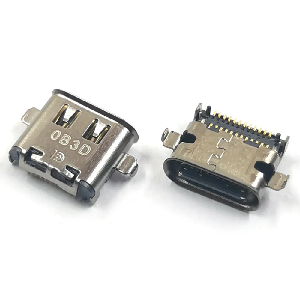 5 Stuks Usb Type C Oplaadpoort Dc Power Jack Connector Stekker Vrouwelijke Sockets Voor Lenovo L480 L490 L580 L590 Type-C Poort