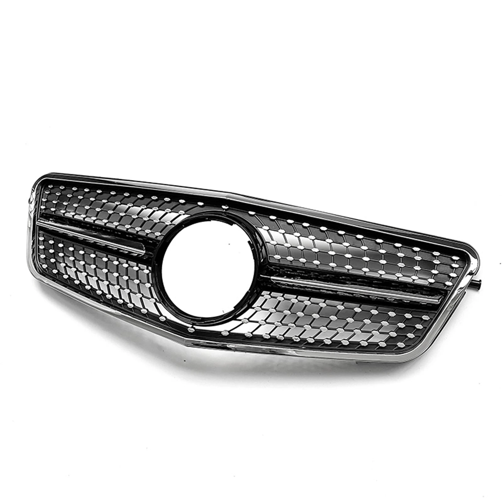 For Mercedes Benz E Class W212 E250 E300 E350 E500 E550 2010-2013 Sedan Front Grille Upper Bumper Hood Mesh