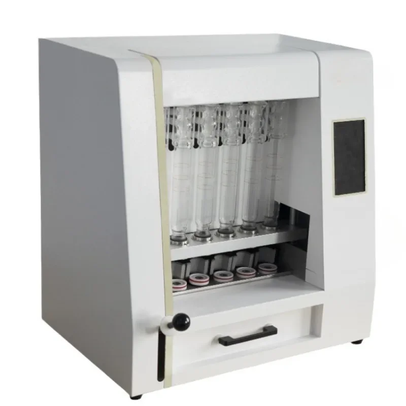 جهاز اختبار الألياف الخام CFD-6، طريقة الغسيل ذات القاعدة الحمضية #1