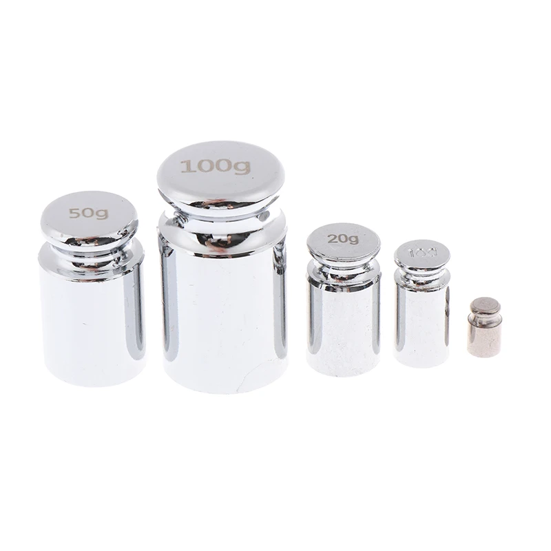 【Y】Electronic Balance Teaching Instrument Tool 2g/10g/20g/50g/100g Grams Scale Weights Chrome Plating Accurate Calibration view 4