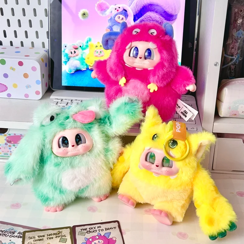 

Monster Cupa Twin Cosmic Series Vinyl Plush Blind Box Trendy Toy Figures Cartoon Desktop Ornament Collect Doll Mystery Box Gift
