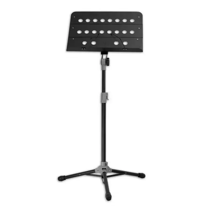 Prefox's highly stable and foldable music stand for musical instruments and accessories