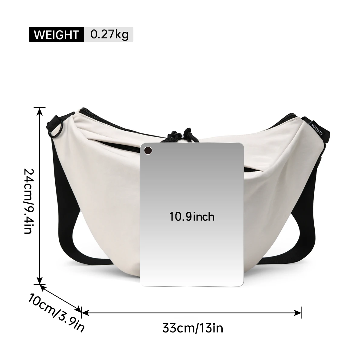2026 Neue Leichte Wasserdichte Umhängetasche, Große Kapazität Vielseitige Fahrradtasche, Sport-Brusttasche, Herren-Schultertasche, Damen-Tasche – Detail 1