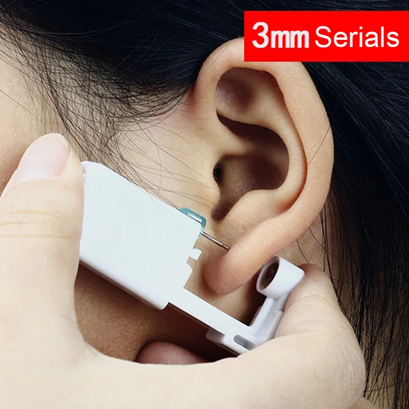 1Pc Disposable Sterile Ear Piercing Kit, Cartilage Tragus Helix Piercing Gun No Pain Piercer Tool Machine Set Stud Jewelry image 5