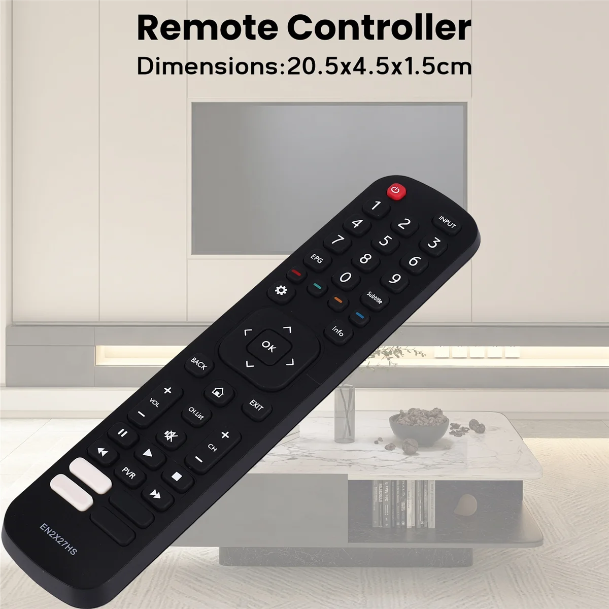 OIIRGO-En2X27Hs ワイヤレス交換用 HD スマート テレビ リモコン