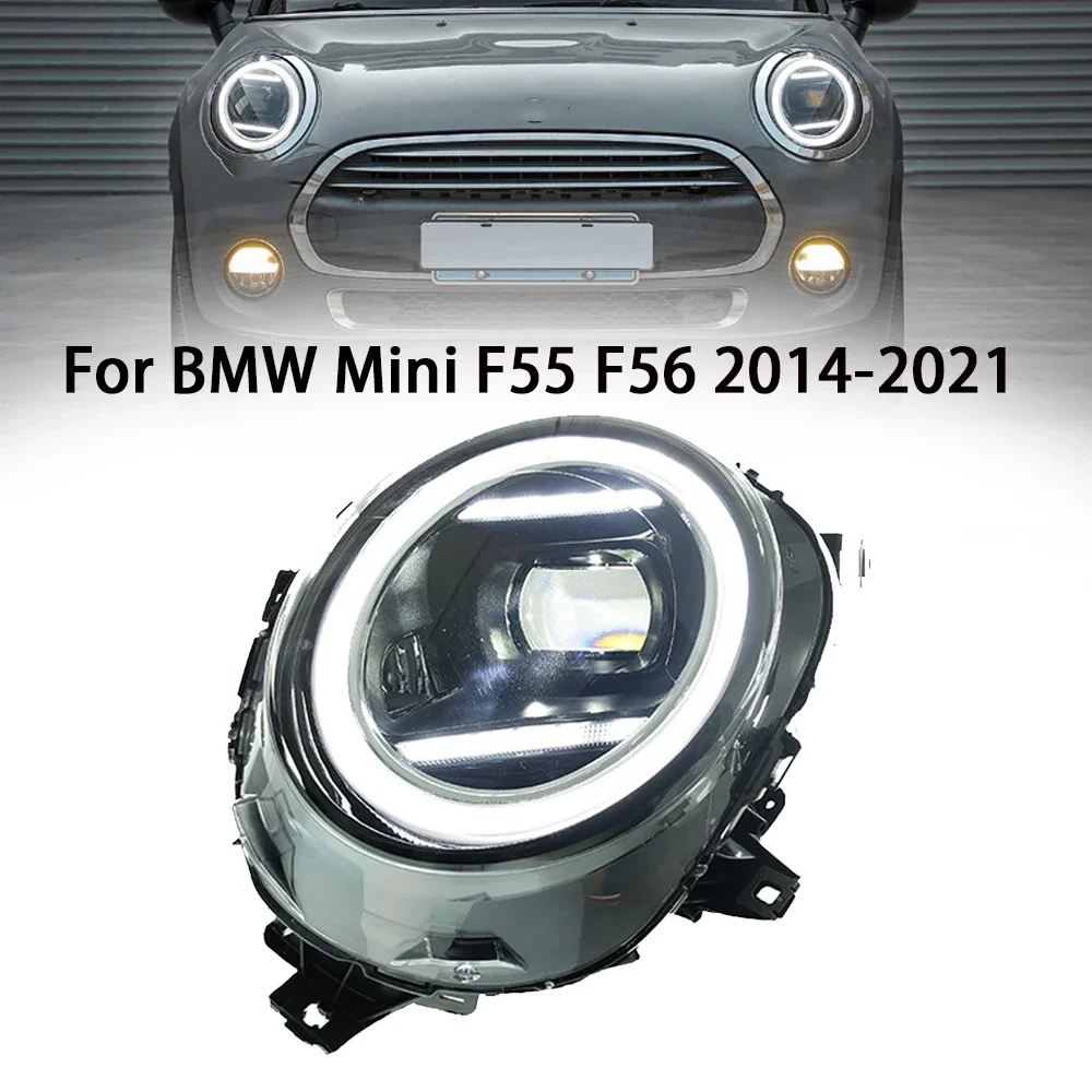 

Car Headlight For BMW Mini Coopers F55 F56 2014-2021 full LED Headlamp Assembly RGB Upgrade High Projector Lens Accessories