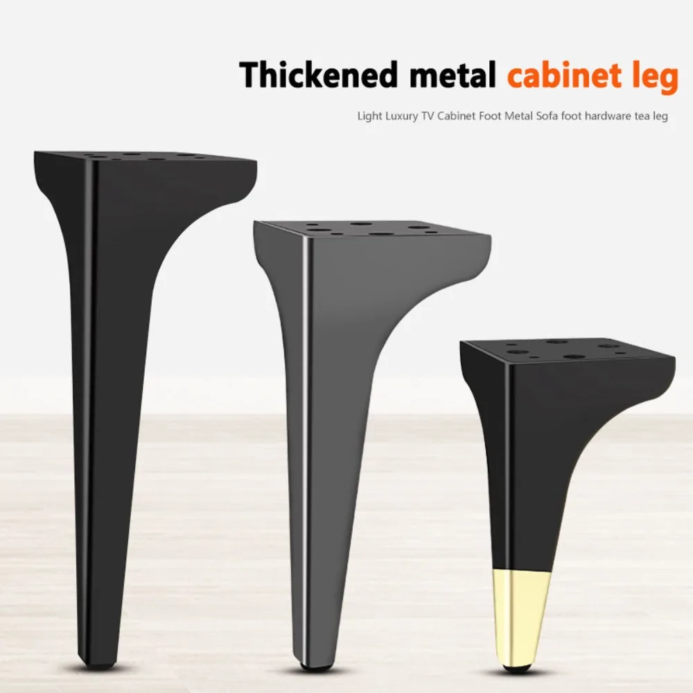 Thickened Sofa Legs Adjustable Cabinet Feet Metal Furniture Legs TV Cabinet Support Legs Coffee Feet Bathroom Cabinet Feet