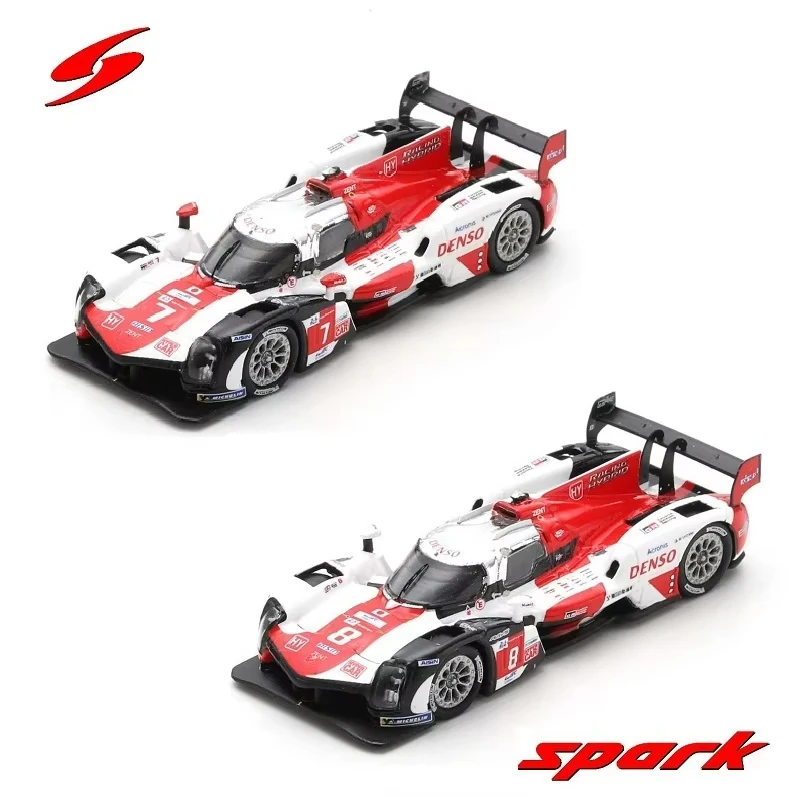 

Sparkly 1:87 2021 GR010 HYBRID GAZOO Racing 24 часа LeMans Смола Модель автомобиля