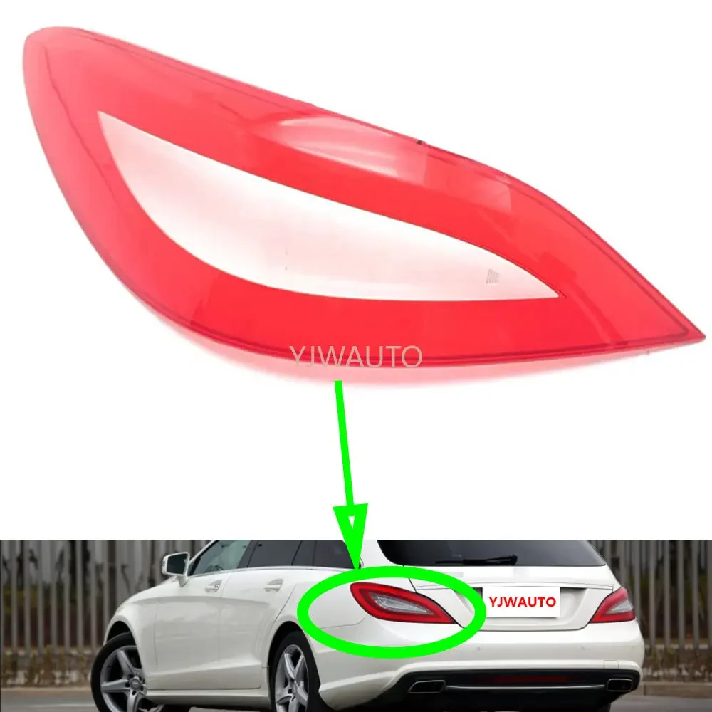 

Для Mercedes-Benz CLS W218 2012 2013 2014, крышка заднего фонаря, автомобильный задний фонарь, линза, стекло, замена заднего абажура, оболочка