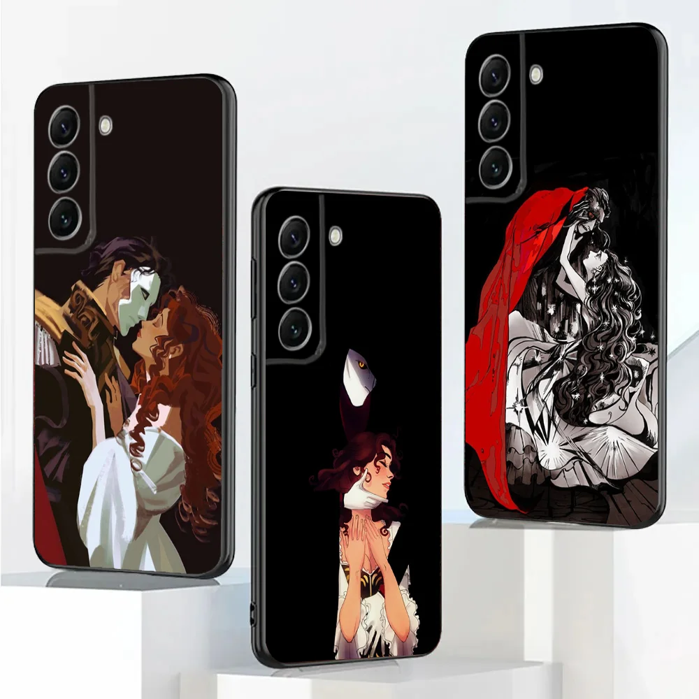 The Phantom of the Opera Phone Case For Samsung Galaxy A20,A21s,A22,A31,A32,A52,A53,A72,73,A80,A91 Soft Black Cover