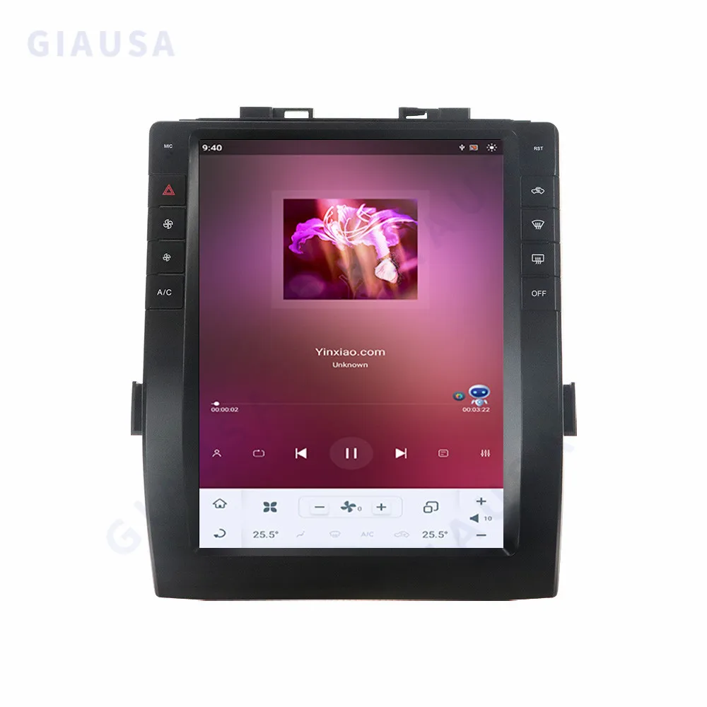 

13inch Vertical Screen Car Radio For Toyota Vellfire For Toyota Alphard 30 2015 + GPS Carplay Android 12 Multimedia Video Player