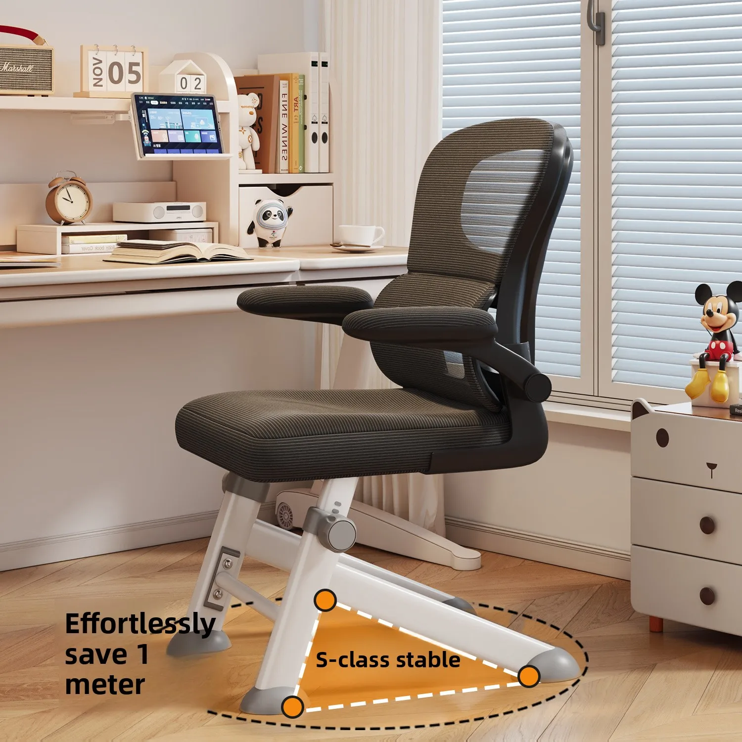 Kids Ergonomic Chair Height Adjustable Study Desk Chair for Student Home Office Computer Chair