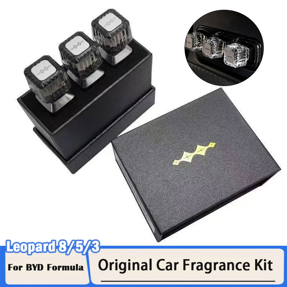 For BYD Formula Leopard 8/5/3 Titanium 7 Air Vent Car Aroma Stick Fragrance System Refill Original Factory Solid Fragranc