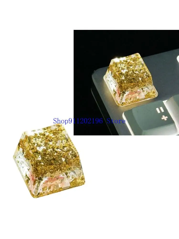 

P82A OEM Height Resin Keycap Featuring Color Foil Backlight for Mechanical Keyboards for Gamers and Collectors