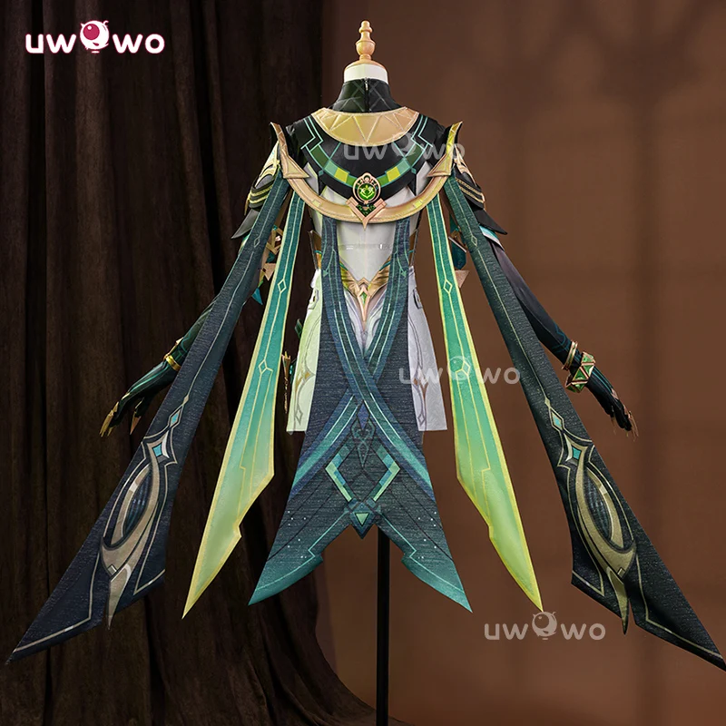 UWOWO Nefer Cosplay Collab Serie: Spiel Genshin Impact Nefer Nod-Krai Cosplay Kostüm XS-2XL Halloween Kostüm