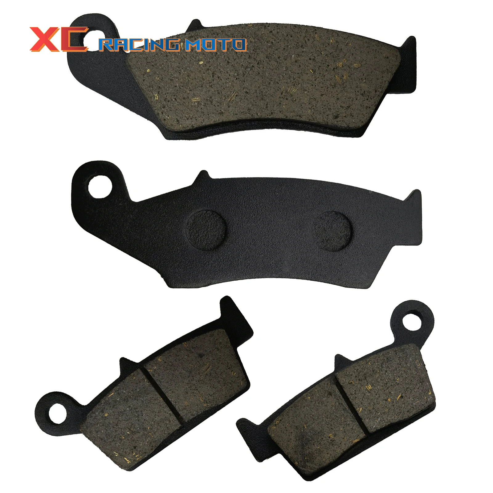 Motorcycle Front and Rear Brake Pads For Kawasaki KX125 1995-2008 KLX300 KLX400 KLX250D - Tracker For HONDA XR600R XR650L XR650R