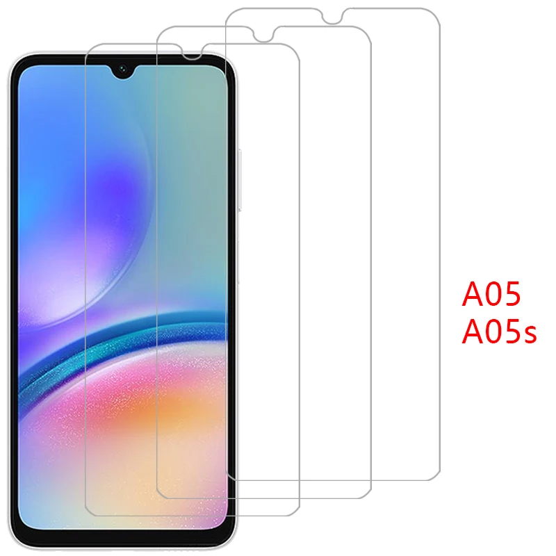 tempered glass for samsung galaxy a05 a05s phone case on samsunga05 galaxya05 a 05 s 05s 05a back cover 360 samsun galxy glaxy